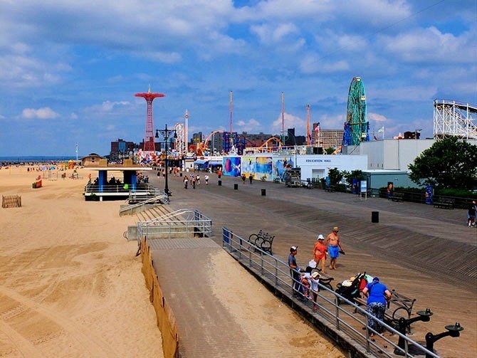 Coney Island à New York Newyorkcityfr