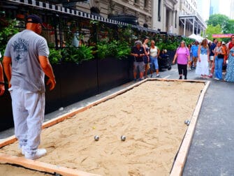 Bastille Day à New York - Terrain de pétanque